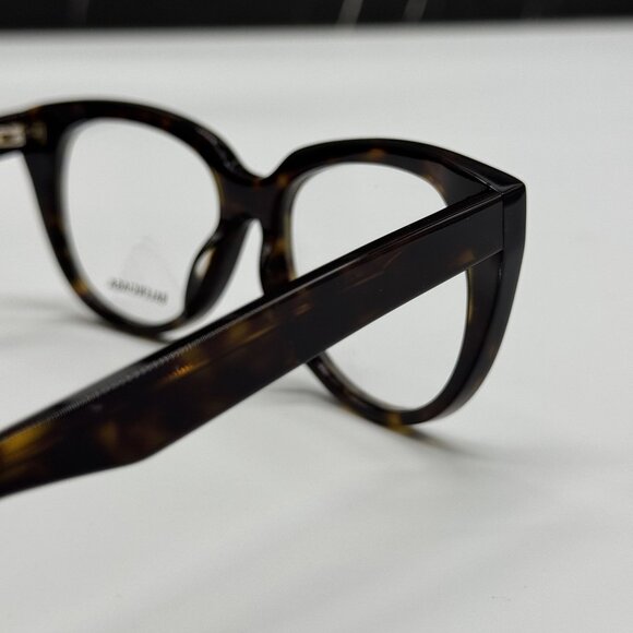 NEW BALENCIAGA BB0131O 005 CAT EYE DARK HAVANA WOMEN EYEGLASSES BALENCIAGA - Picture 5 of 10
